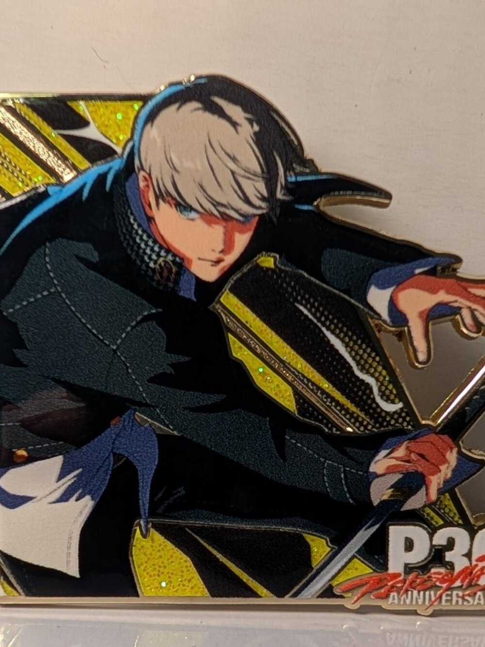 Persona 30th Anniversary P4 Yu Narukami Enamel Pin Blind Bag Series Badge